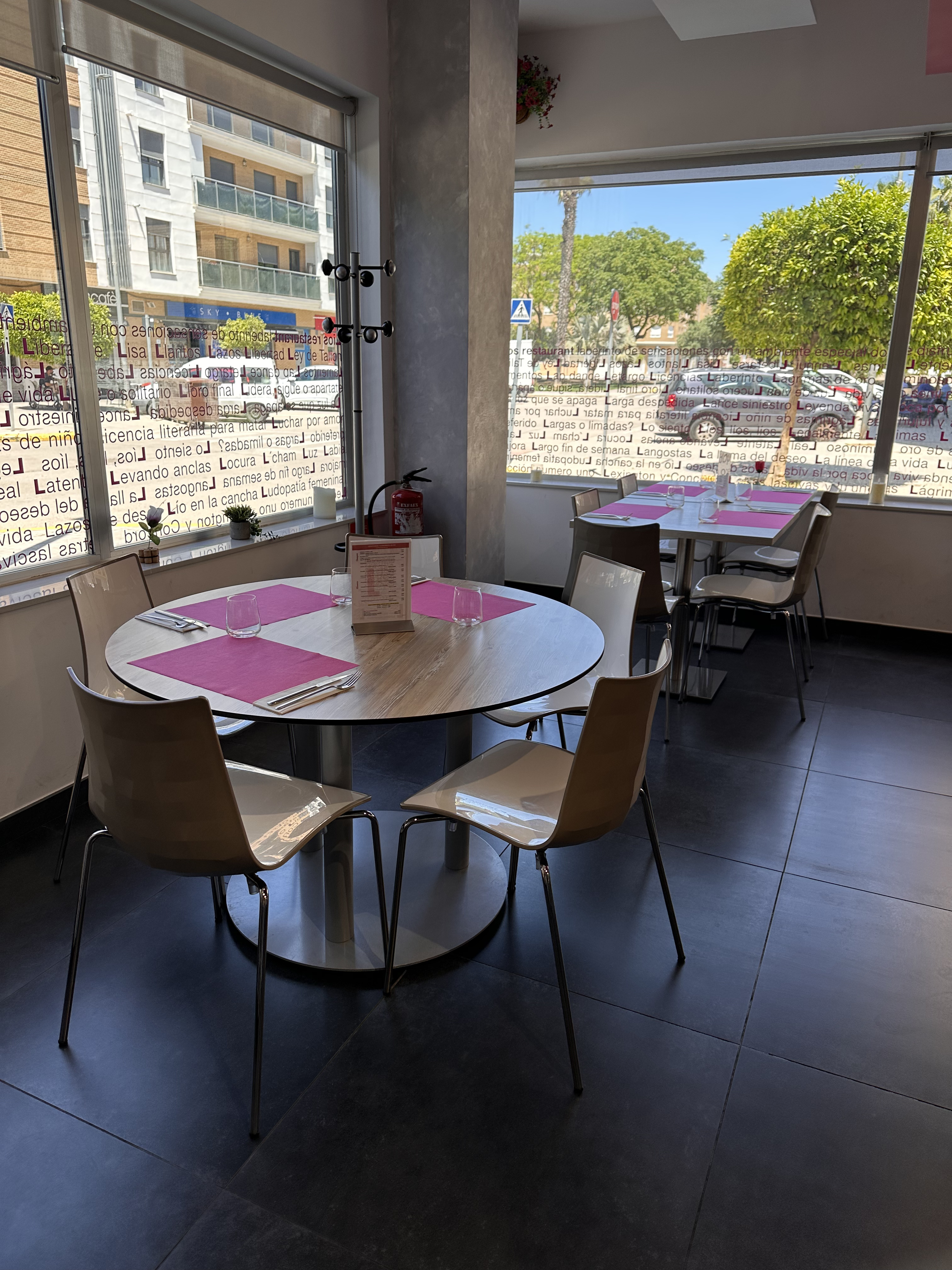 Interior del restaurante